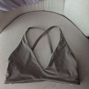 BuffBunny Girlfriend Sports Bra in Chai Latte